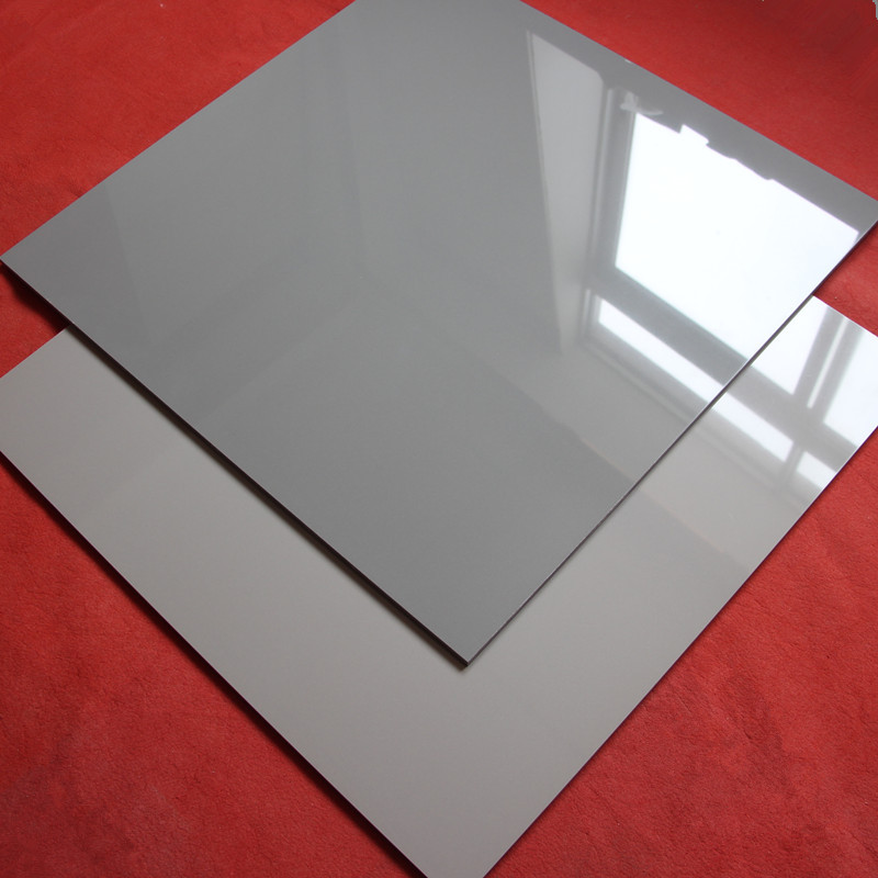 佛山瓷砖直销抛光砖客厅纯灰瓷砖灰色地板砖