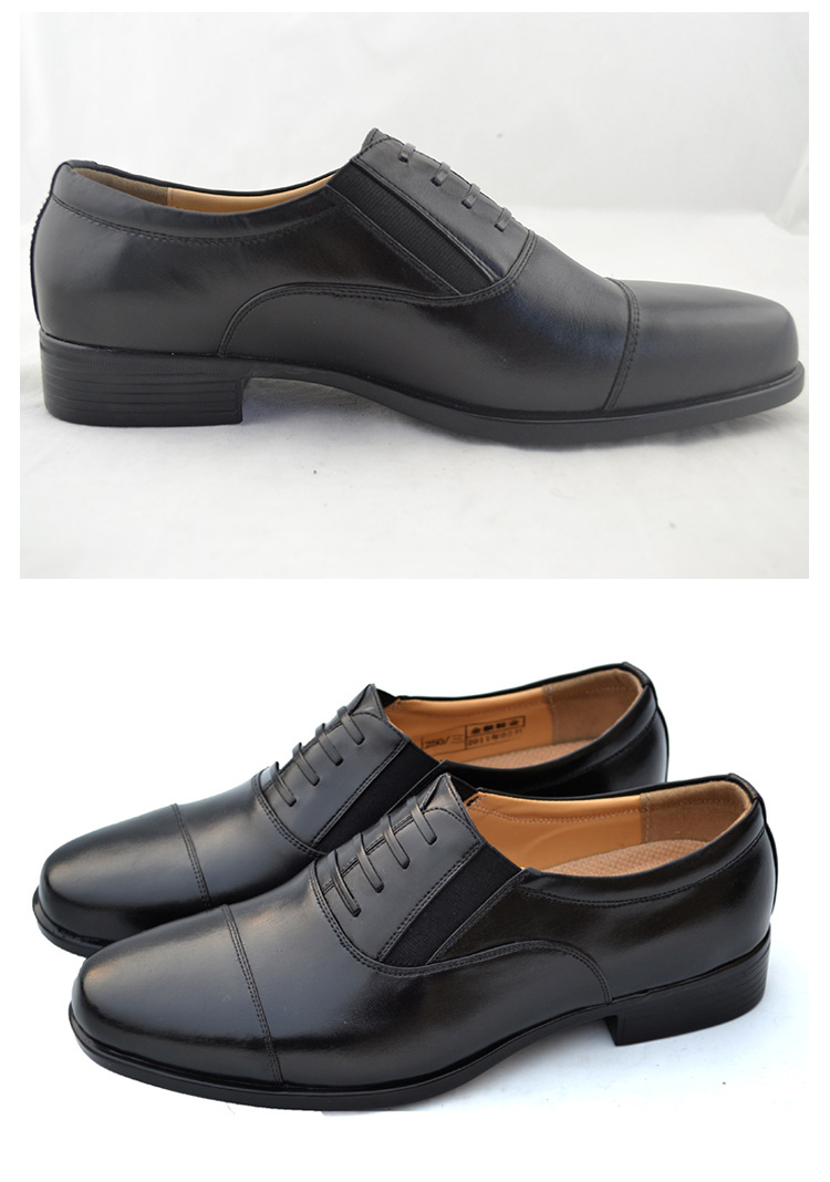 厂家**户外皮鞋07b校尉常服皮鞋冬季轻质军训迷彩网面