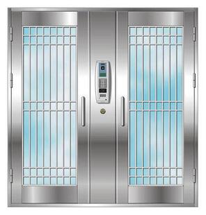 不锈钢小区单元门楼宇对讲门进户子母门 工程非标门厂家直销