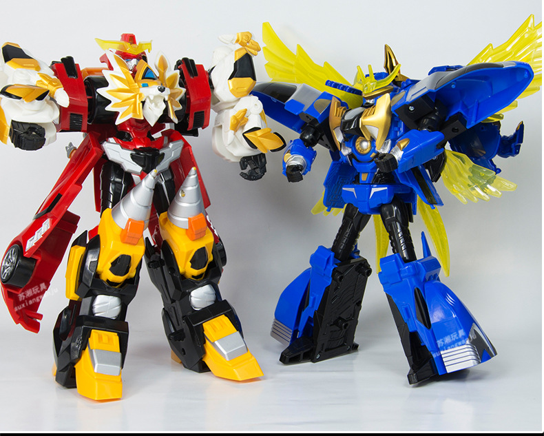 智尊元气勇者 机甲变形合体机器人流影战神