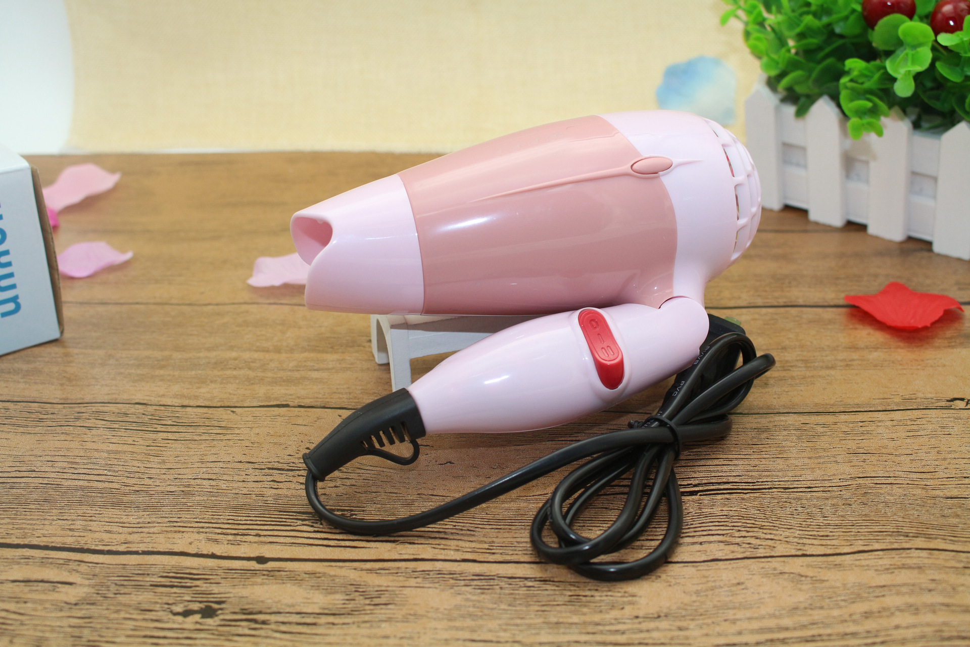 便携式美发吹风机 迷你 静音吹干机创意可折叠电吹风 10元店货源