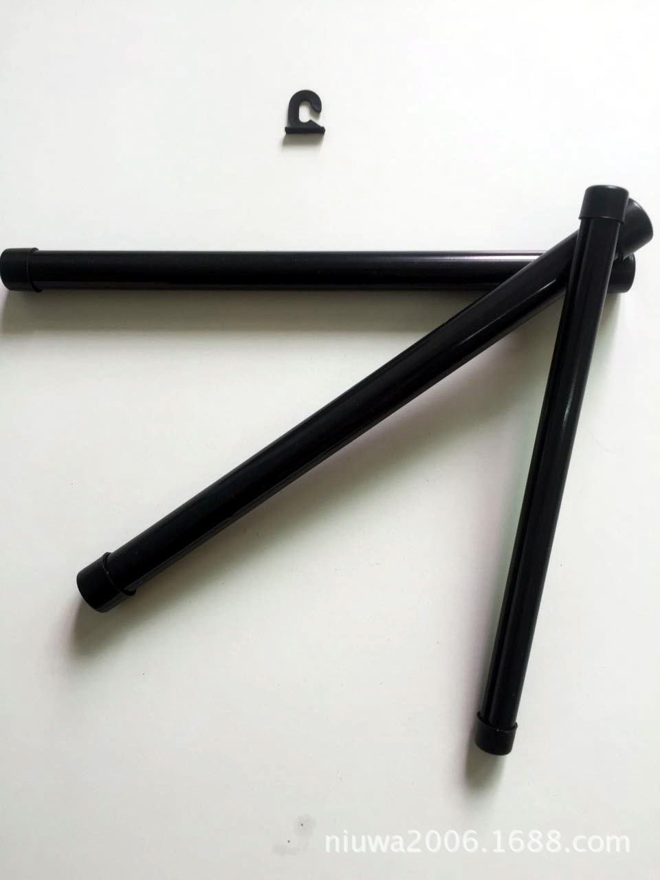 (可零售)黑色塑料挂画轴挂画杆吊旗杆广告超市商场促销海报挂轴