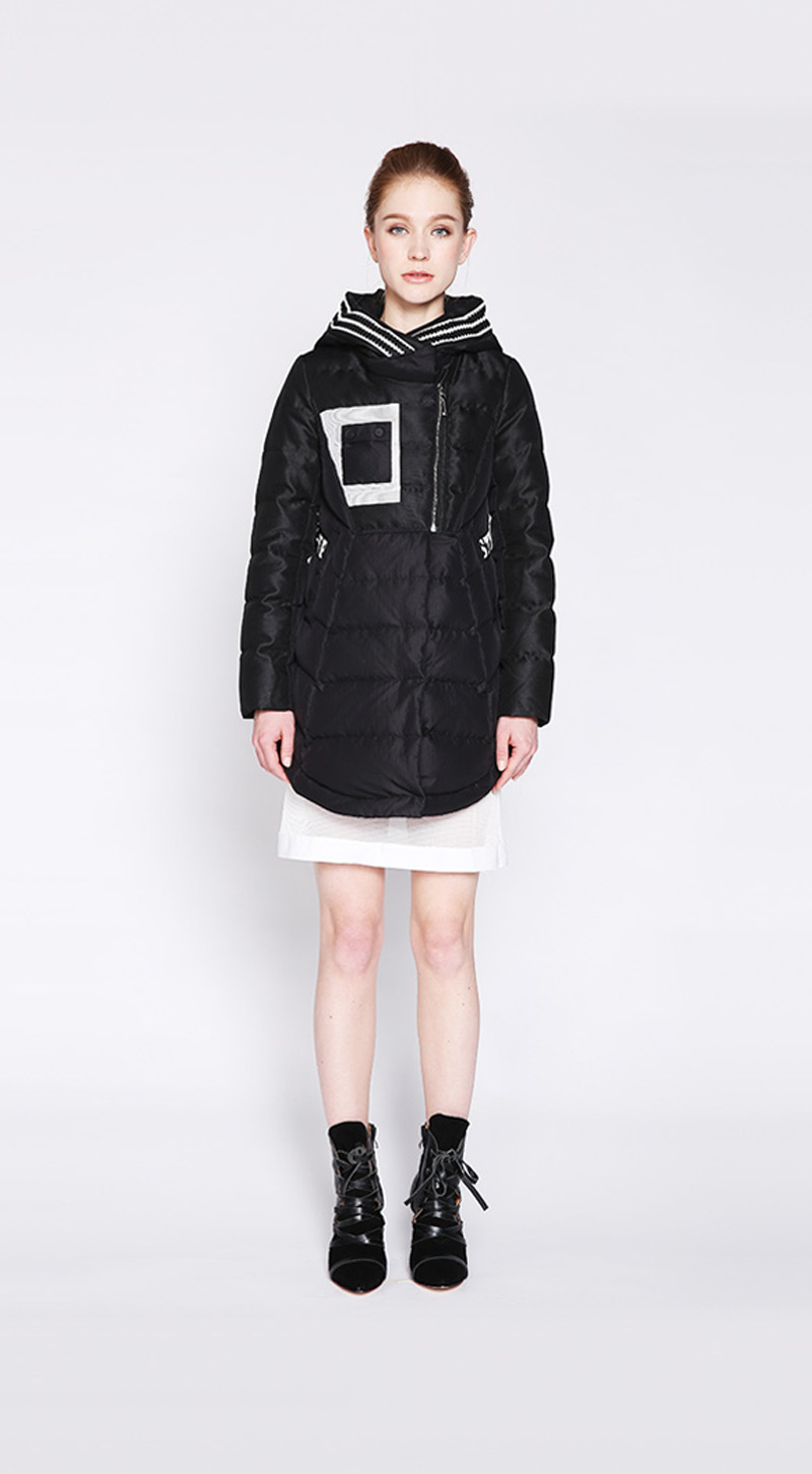 杭州埃文羽绒服15年冬 一线高端女装走份 品牌折扣 超高性.