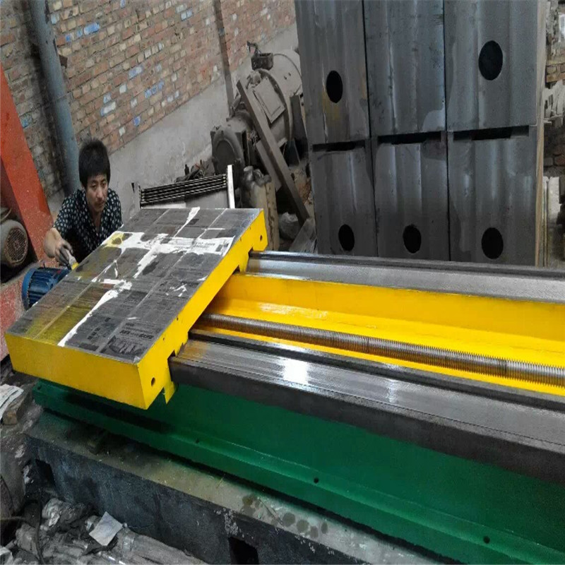 设计制作高牌号铸铁重型精密机械工作滑台