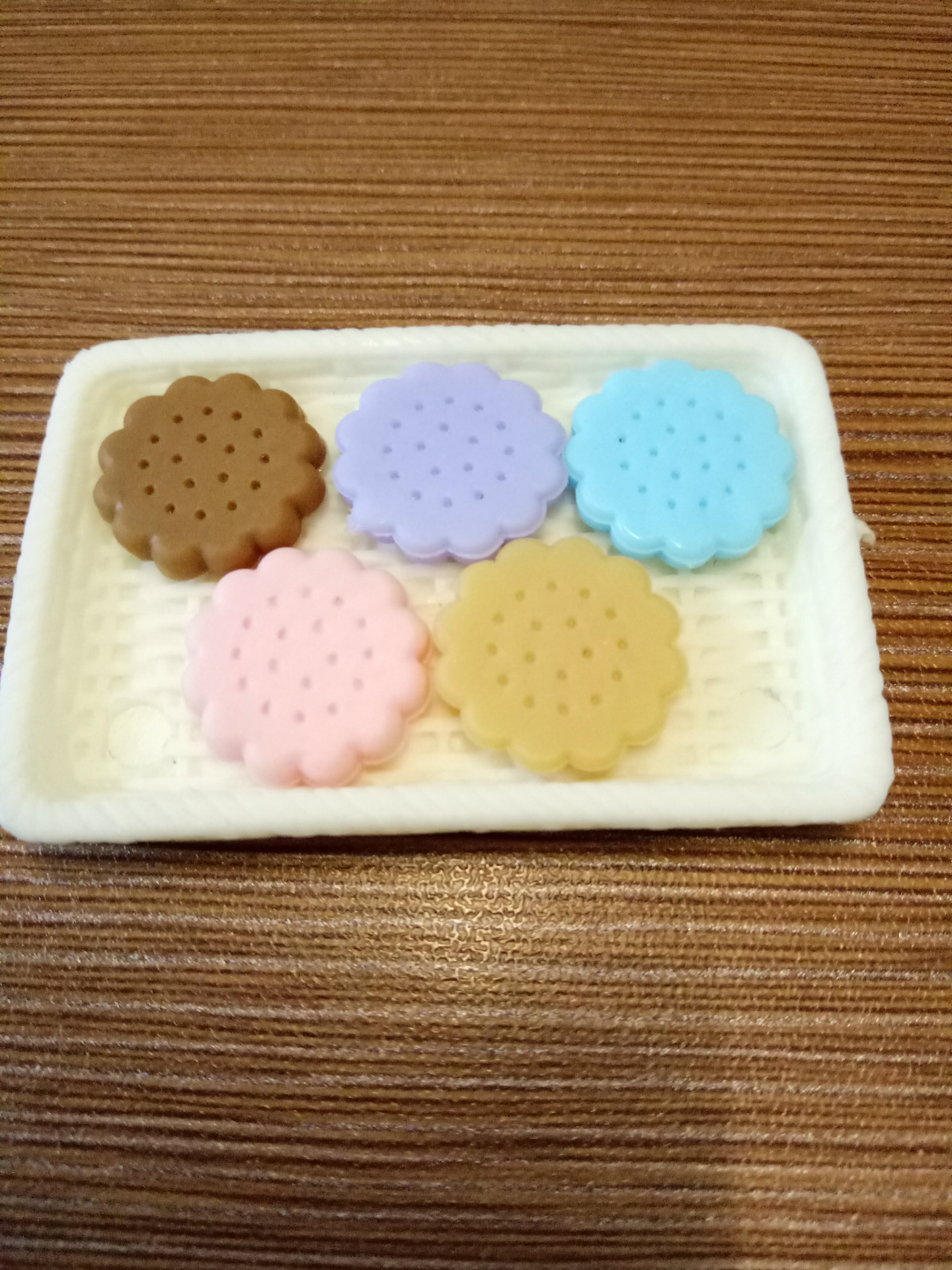 仿真饼干迪尼斯饼干食玩配件装饰物奶油土超轻粘土搭配diy装饰品
