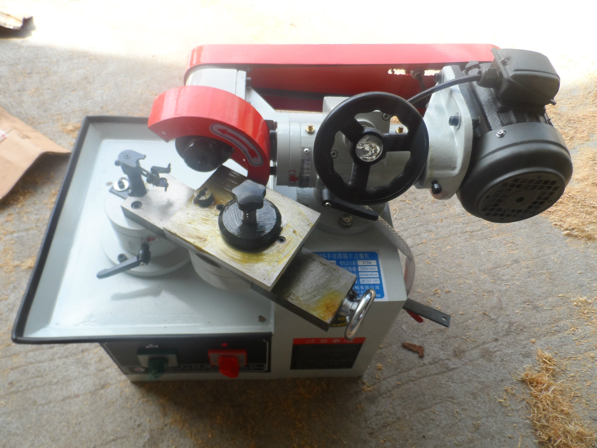 全自动磨齿机木工机械小型合金锯片打磨机手动研磨刀喷水磨齿机