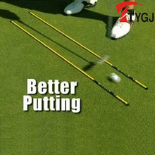 TTYGJ正品 高尔夫方向指示棒 推杆辅助练习棒 纠正姿势挥杆棒