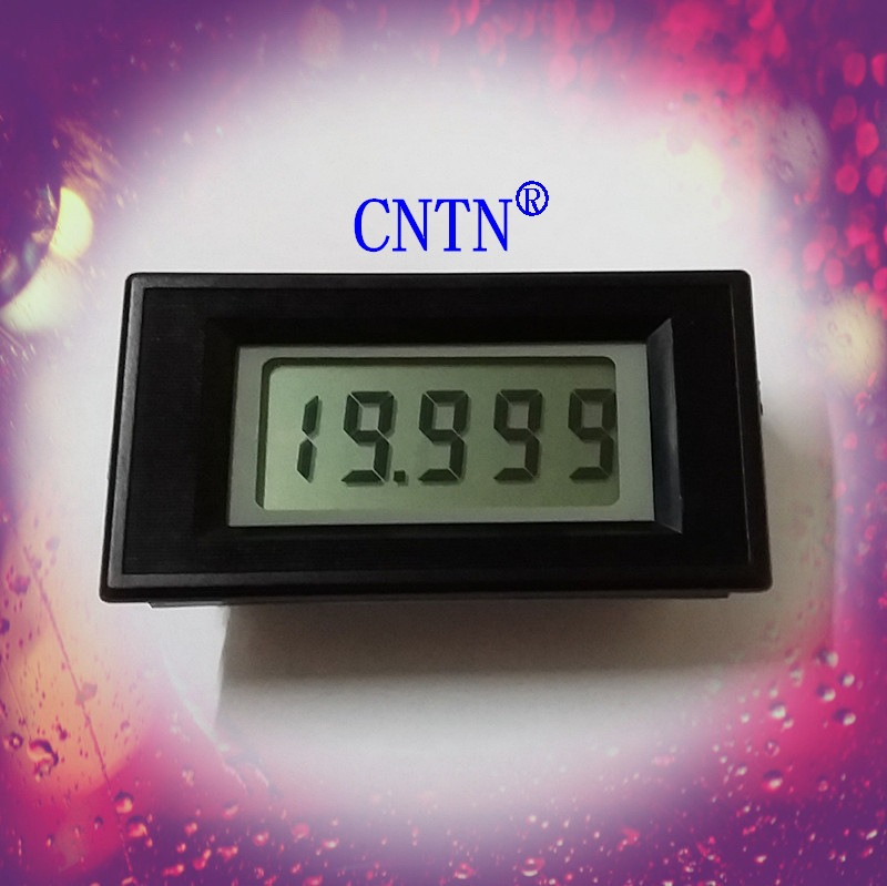 厂家直销四位半液晶up5045a lcd数字面板表数显表头数字电压表