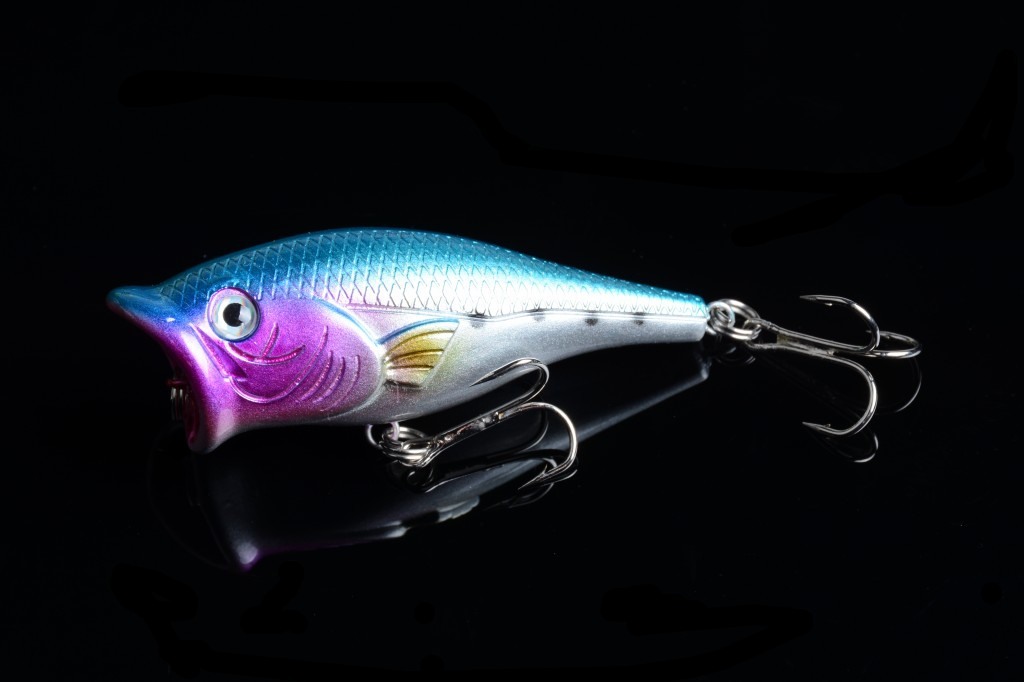 外贸热销推荐款 4色波趴路亚仿生饵 6.5cm/10g 海钓假饵硬饵鱼饵