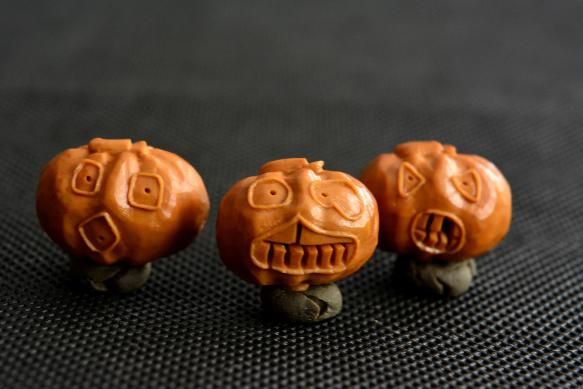 承宣核雕 纯手工橄榄核雕刻南瓜头手串 橄榄胡手串手链文玩批发