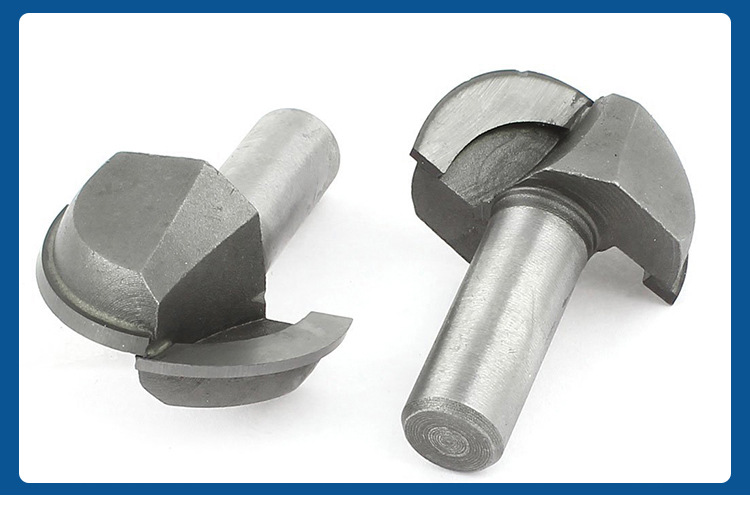 圆底刀木工铣刀头开槽定做单刃双刃修边机雕刻机木工锣刀槽铣刀