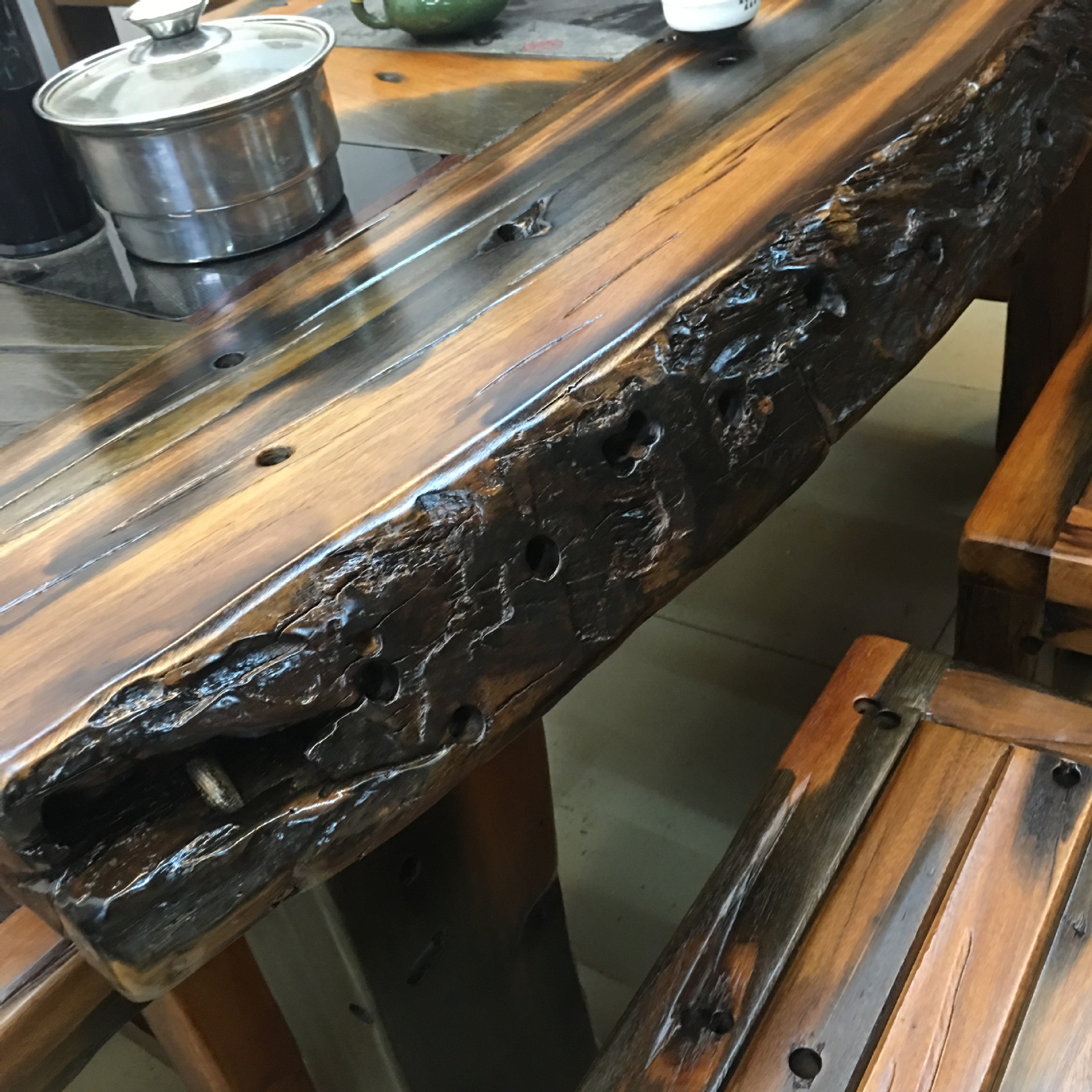 茶桌椅组合实木 茶台 茶几 船木茶桌 船木家具 茶具桌 老船木茶桌