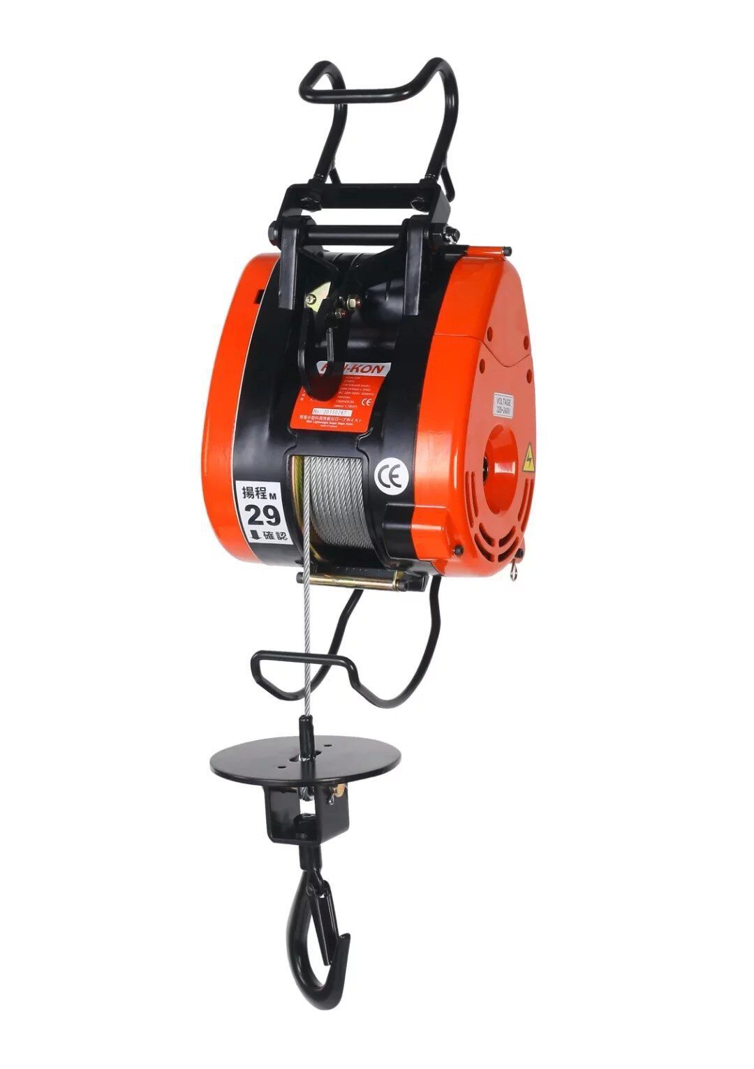 台湾微型悬挂式电动葫芦快速两相电动葫芦小金刚电动葫芦220v吊机