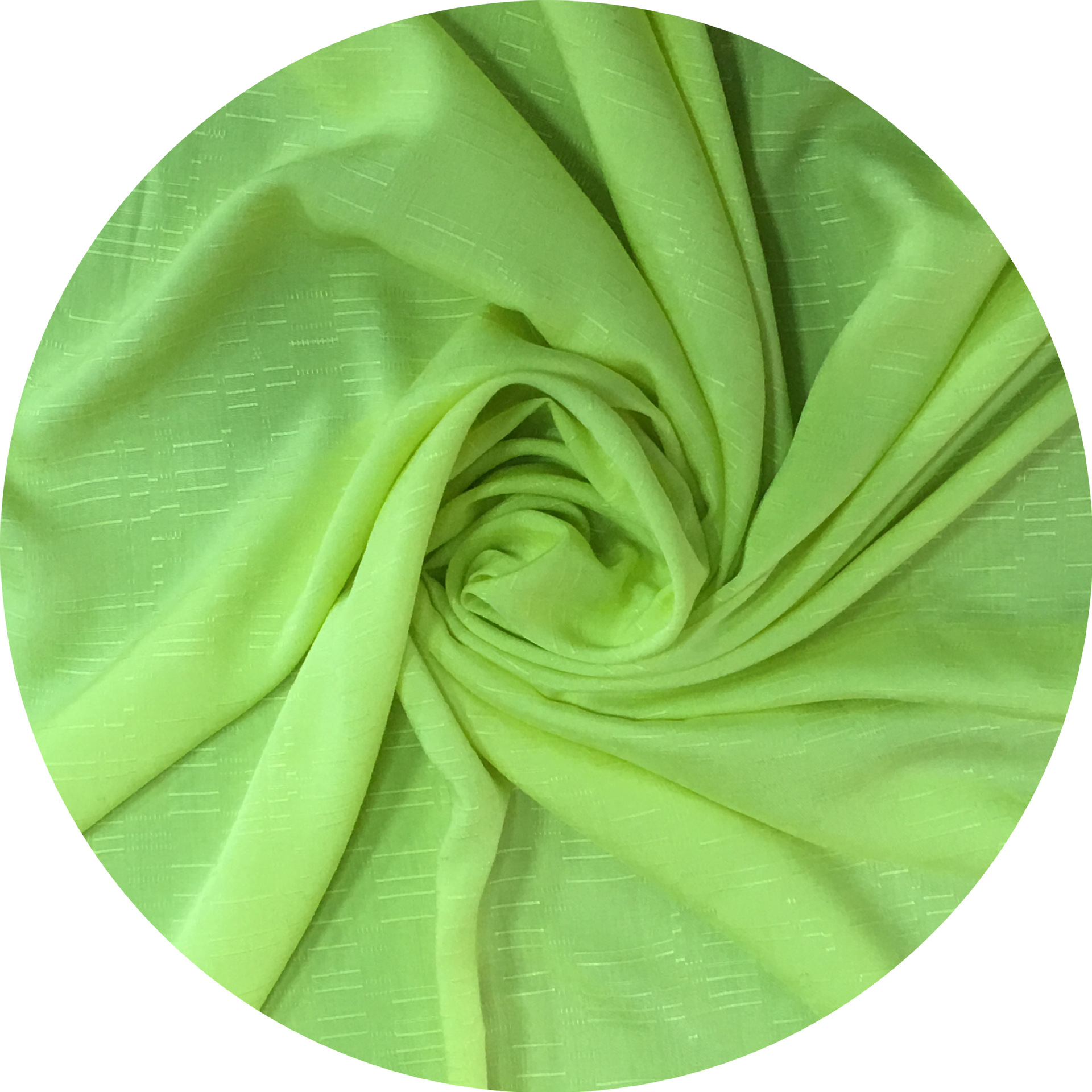 梭织人棉竹节 提花 绵绸布料 rayon 服装面料 人造棉染色 仁恩