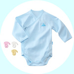 2020新款婴儿服装春0-2岁宝宝新生儿三角哈衣爬服长袖连体衣批发