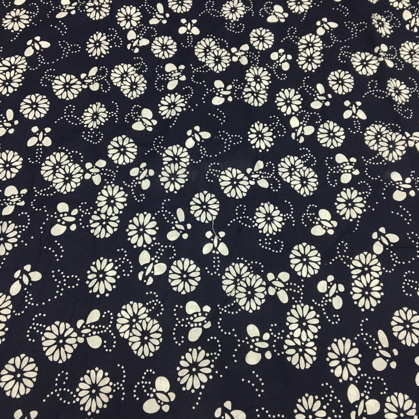 薄款全棉蓝印花布 民族风花布 窗帘桌布台布家居装饰布置平纹棉布