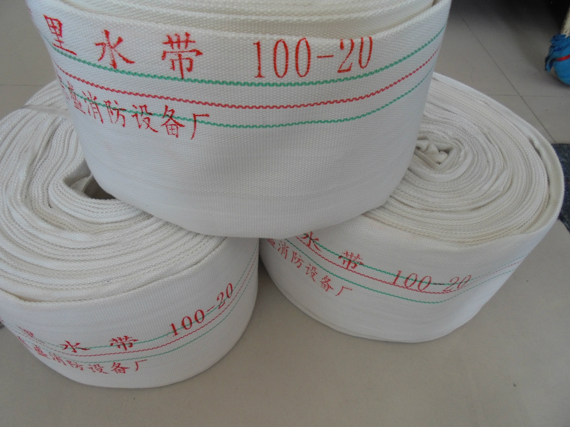 生产批发dn100消防水带农用水带水龙带高邮朝阳消防器材厂