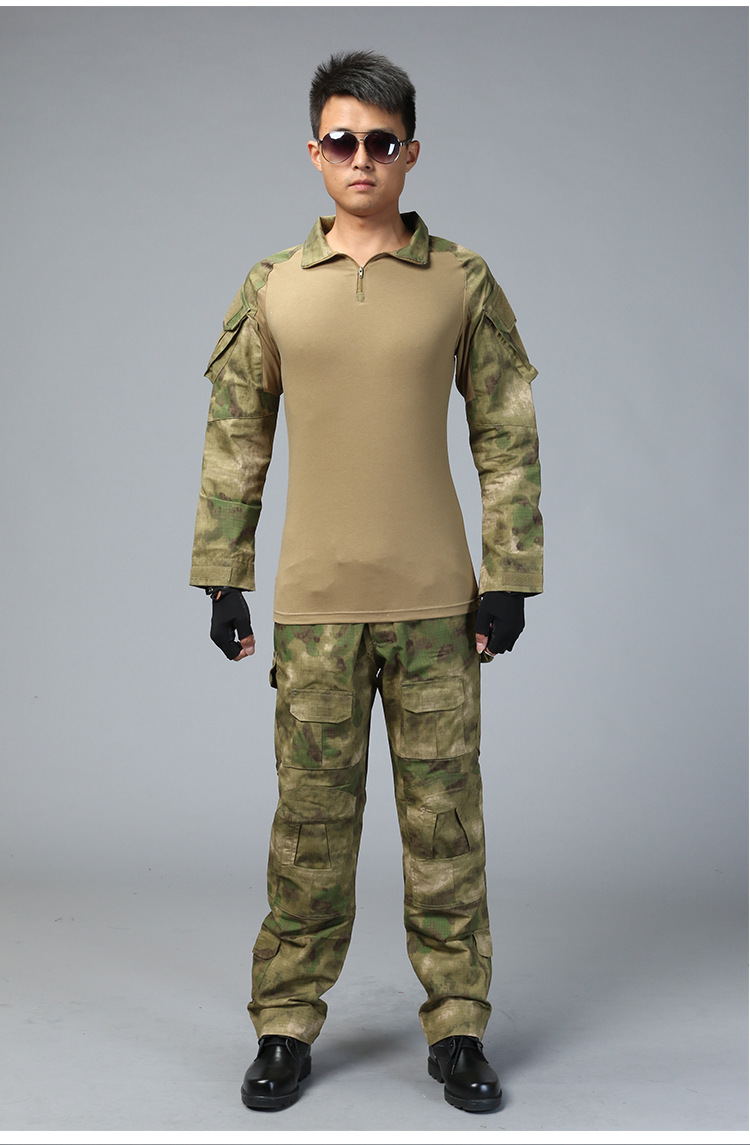 迷彩外军青蛙服套装 运动户外真人cs战术作训服军迷装备 双雄服饰