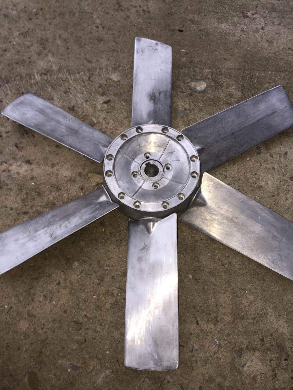 7号风叶不锈钢风风机风叶 不锈钢高强度扇风叶 不锈钢轴流风机