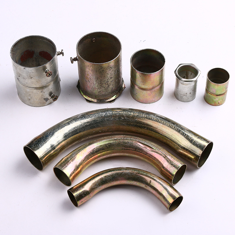 永康管卡定制五金配件建筑五金配件kbg配件大小弯管接头厂家直销