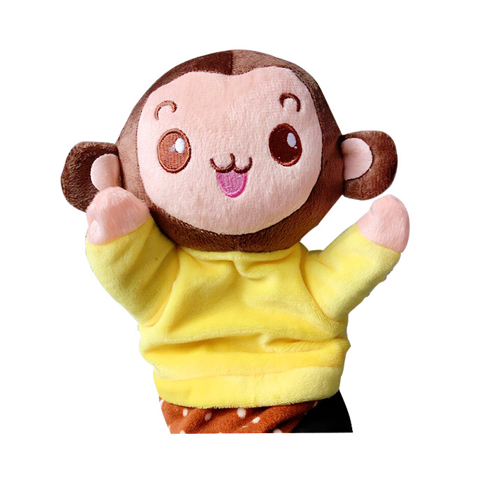 童畅正品 卡通动物大手偶 手偶玩偶小熊 亲子游戏玩具 高档超柔