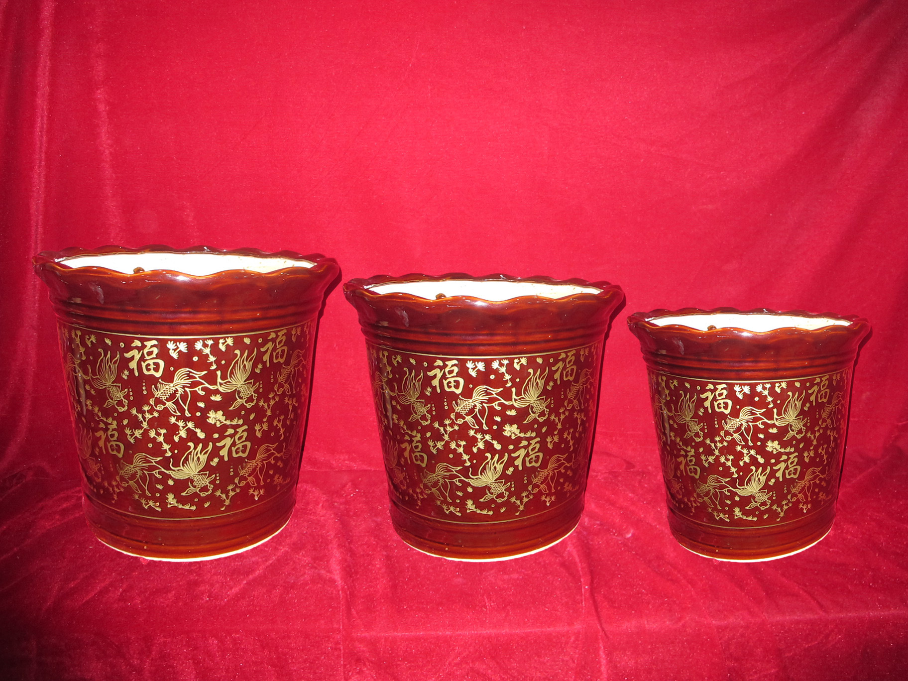 河南省禹州市恒升陶瓷花盆瓷有限公司花盆厂供应高中档陶瓷花盆