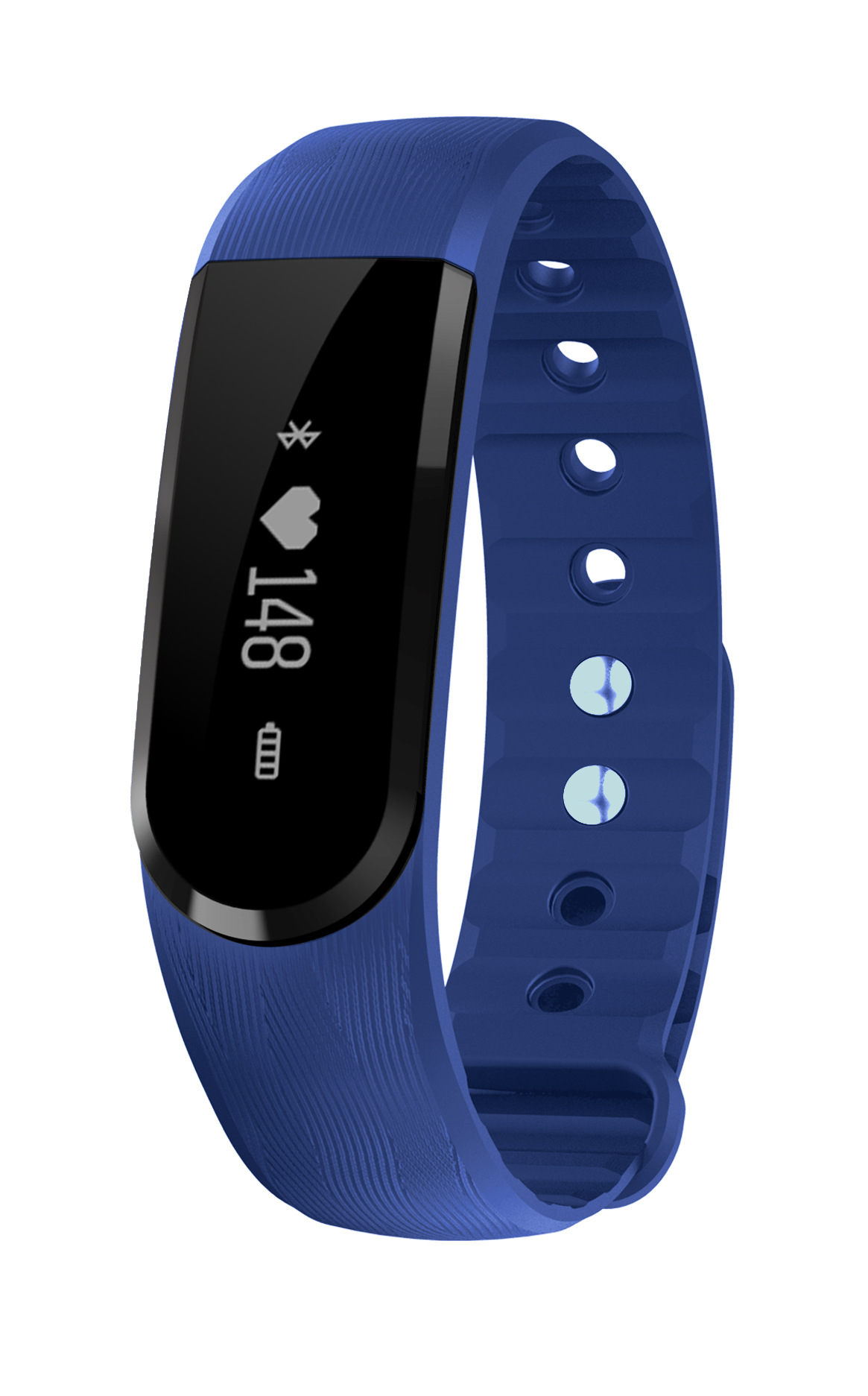 id101新款心率监测智能蓝牙手环五色表带 健康运动防水手环