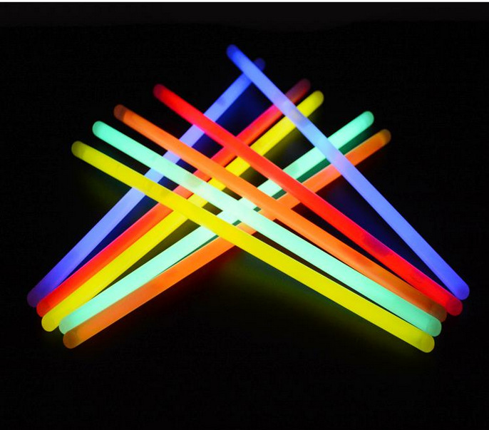 大号荧光棒 10x300系列 荧光棒演唱会酒吧 派对专用 发光棒打鼓棒 - 