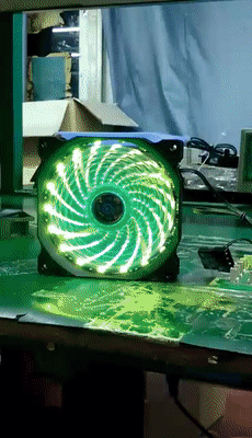 电脑风扇灯条七彩rgb 机箱风扇灯