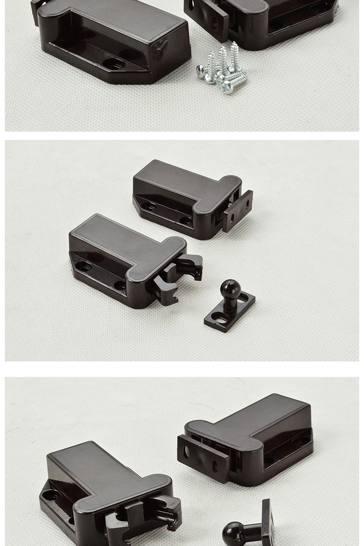 创联 厂家直销塑料门碰 甲虫反弹器 碰珠 磁碰 橱柜塑料门吸