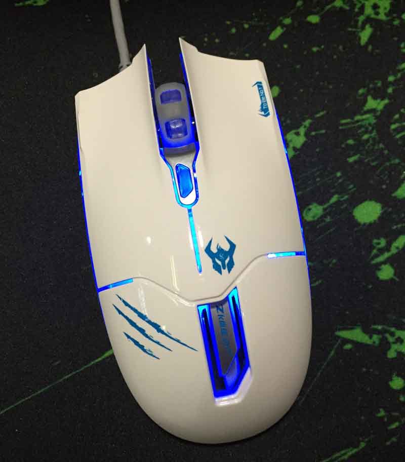 磁动力牛头人酋长500-4 键盘鼠标网吧电竞游戏有线套装 抗暴力