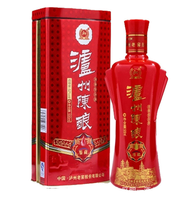 批发白酒泸州特酿9v红铁盒52度500ml婚庆用酒支持团购.