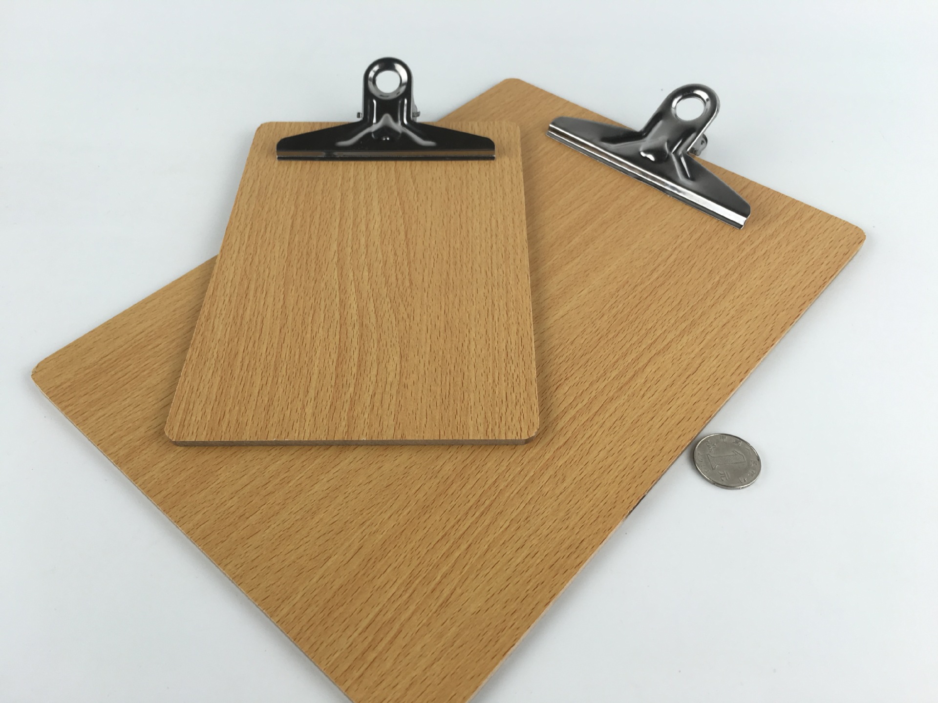 a4a5书写字板夹木板pp塑料菜单平头蝴蝶夹竖横式文件夹板办公用品