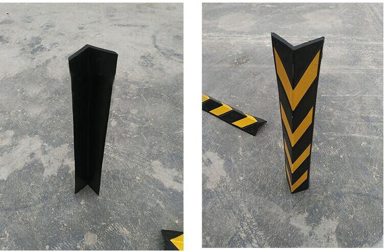 器护角条停车场设施直角护角防撞条   产品名称:强反光橡胶直角护角