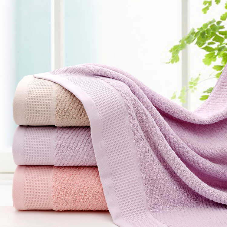 Light Luxury Xinjiang Long-Staple Cotton Class a Standard Pregnant and Baby Quality Pure Cotton Bath Towel Gao Yang Towel Wholesale