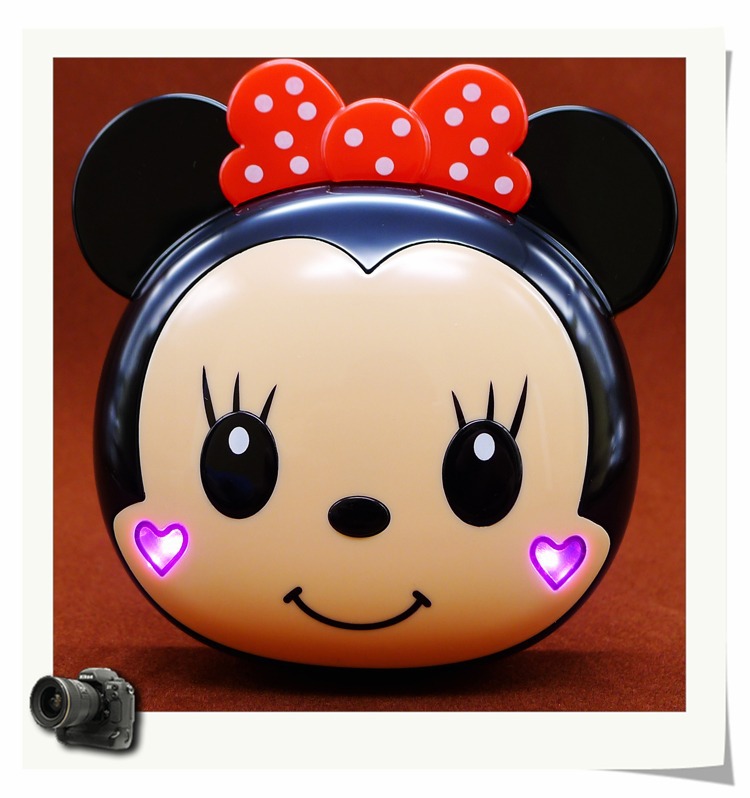 卡通米奇米妮头移动电源 20000毫安可