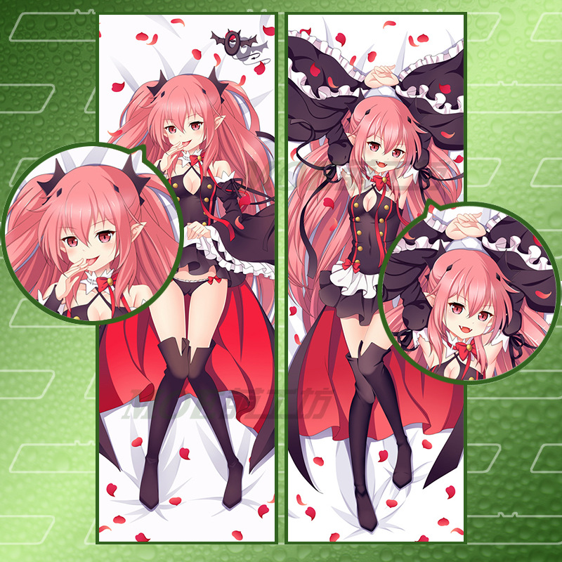 萌工坊终结的炽天使日本动漫双面抱枕 亚马逊货源 来图定制