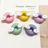 resin re-ment  wing doughnut cream Mobile phone shell parts Slim Filling Material Science -H3