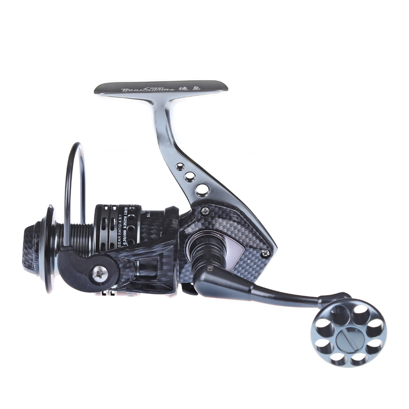 德岛纺车轮 全金属渔轮14轴平行卷鱼线轮矶钓路亚远投海竿鱼轮