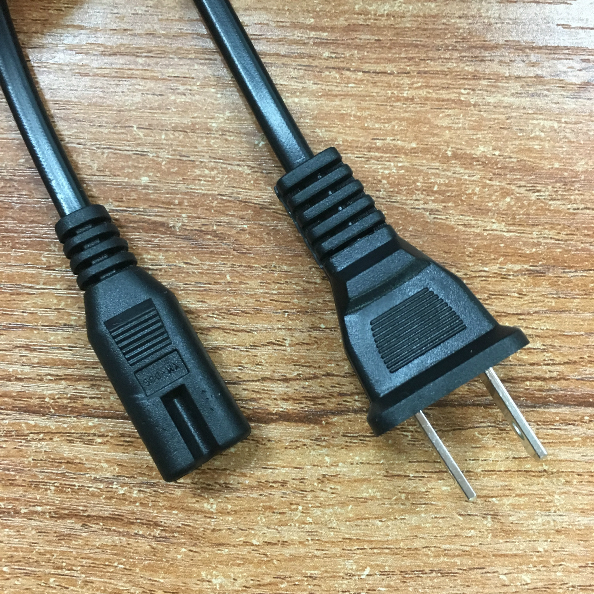 厂家直销 1.5米美规美标ac电源插头线 美式2芯插头线 8字尾-阿里巴巴