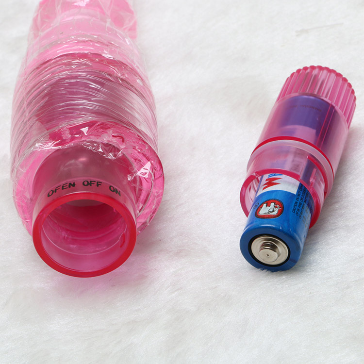 电池款水晶珠子调情震动棒 g点按摩棒后庭拉珠 男女挑逗情趣器具