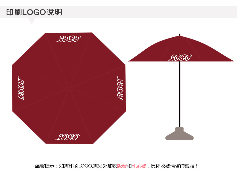 绿居园工厂直销户外遮阳伞铝合金双顶中柱伞圆形广告伞海边沙滩伞
