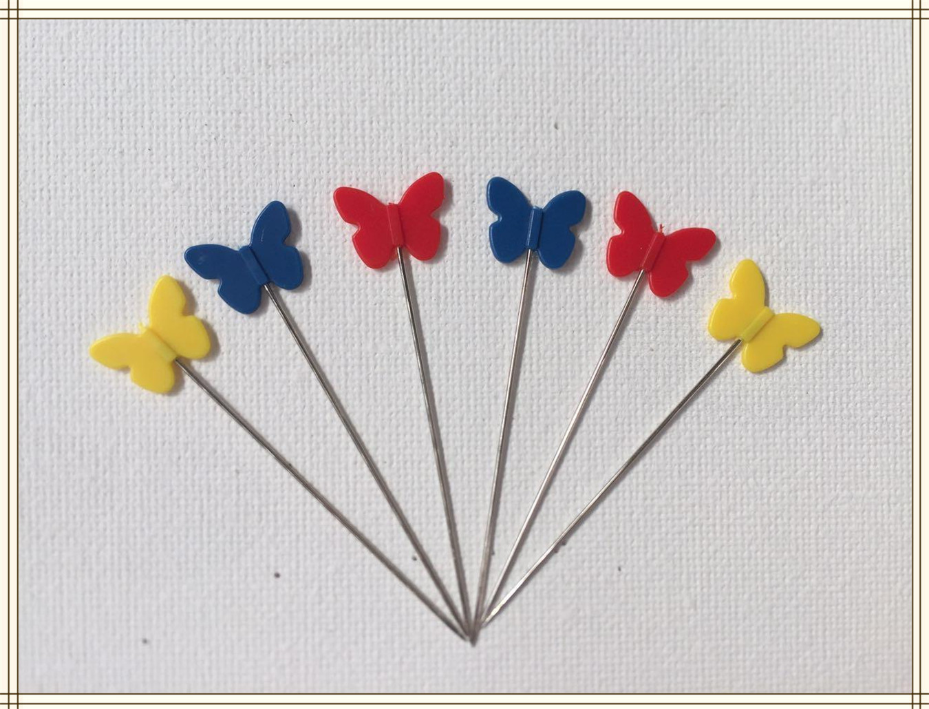 工厂直销 蝴蝶大头针 手工diy缝纫拼布固定