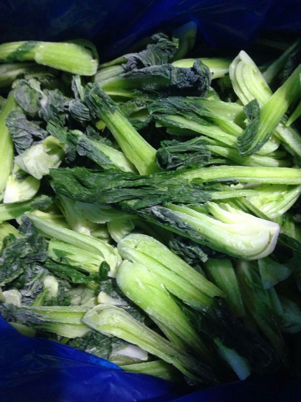 明达食品供应速冻上海青小青菜青梗白菜