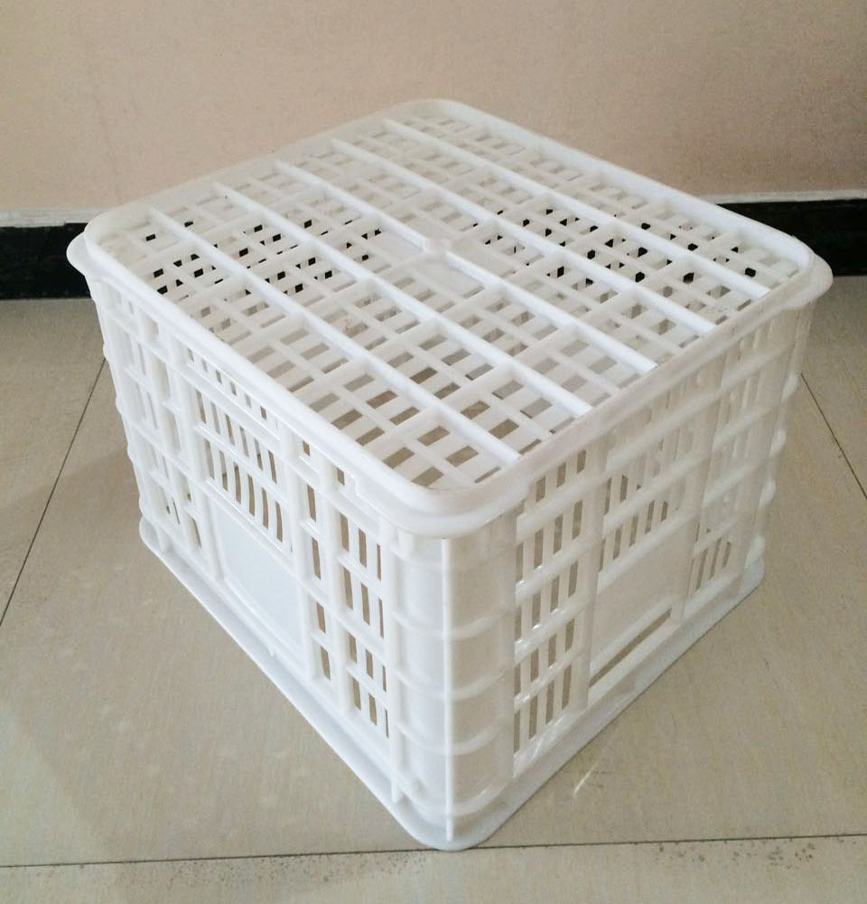 厂家生产多用周转塑料筐 水果周转塑料筐 白色塑料加厚周转筐