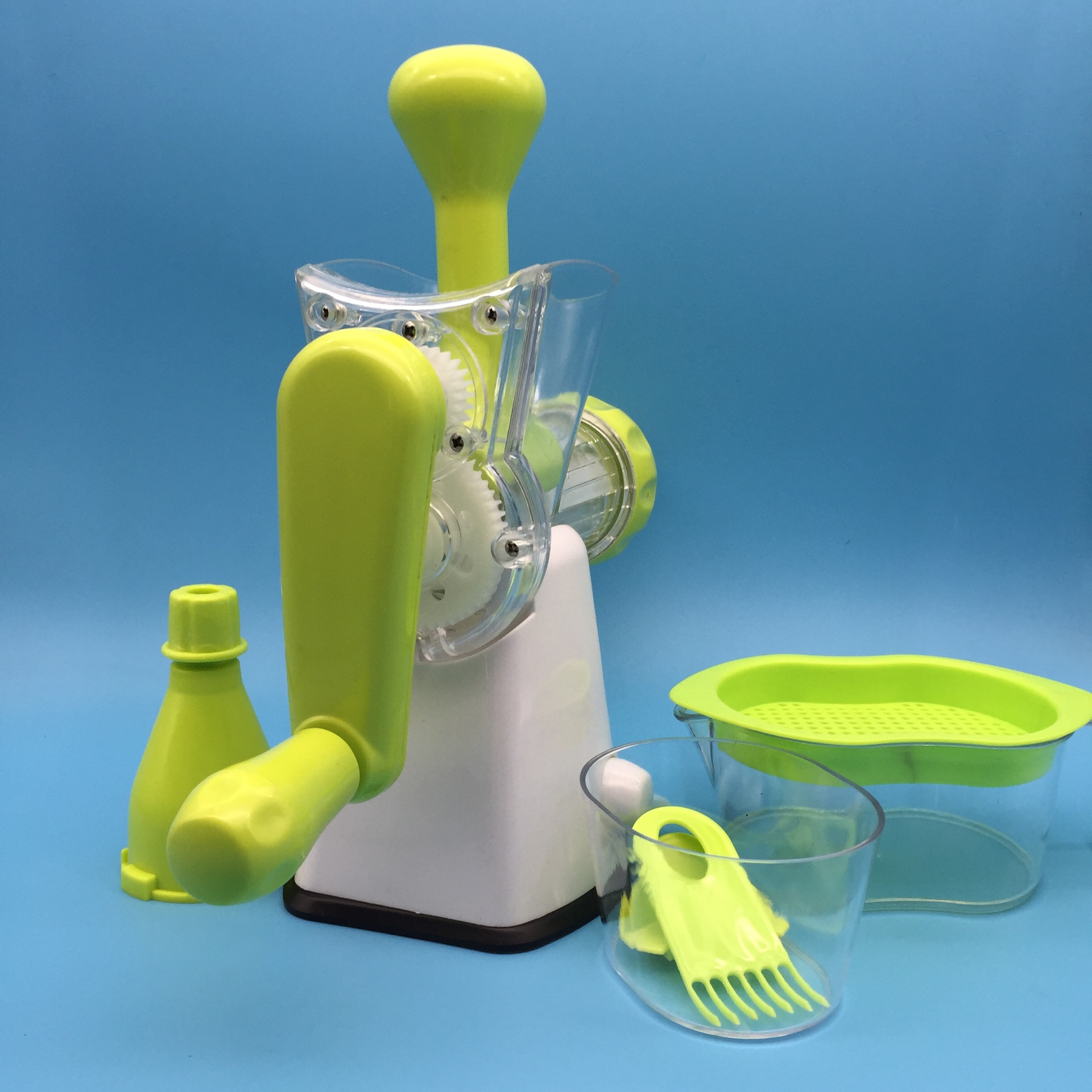 厂家直销果之语手动榨汁机儿童家用多功能水果榨汁机冰淇淋果汁机