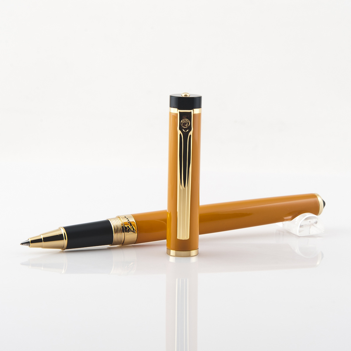 毕加索宝珠笔908世纪先锋纯黑金属签字笔品牌商务男士水笔