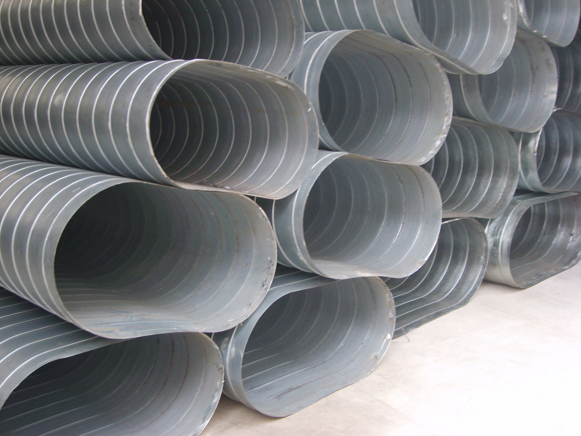 椭圆镀锌管椭圆螺旋风管排风管