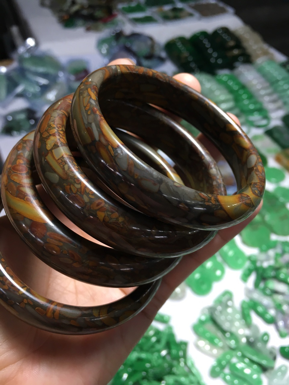 女娲石手镯手镯批发