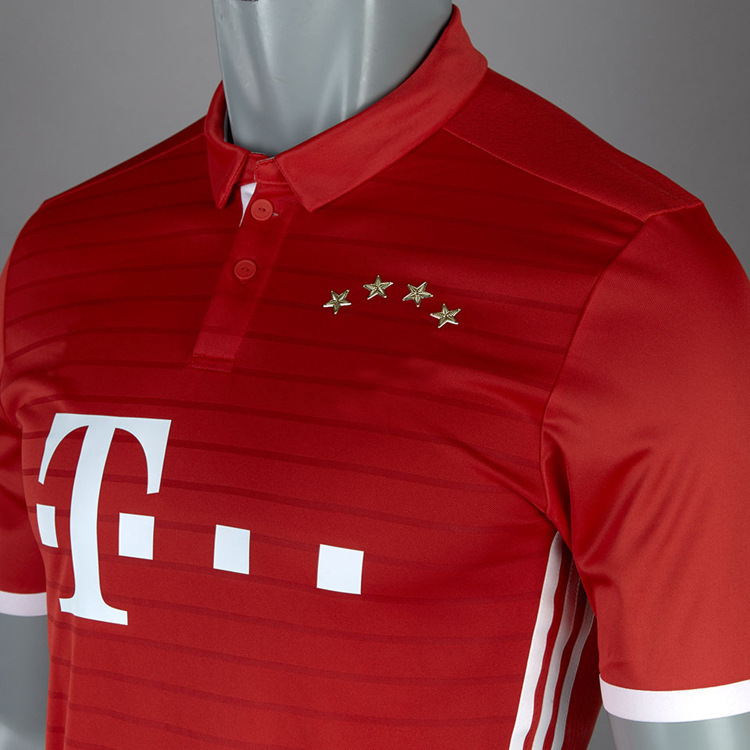 拜仁慕尼黑2016-17赛季主场球衣 拜仁球服 拜仁足球服